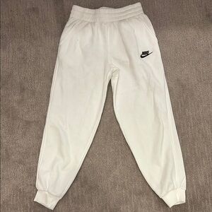 Nike White Sweatpants - never worn!